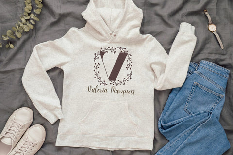 Marquessa Monogram Font Dm Letter Studio 