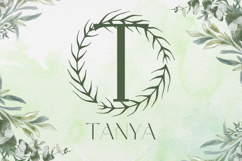 Marquessia Monogram Font Font Dm Letter Studio 