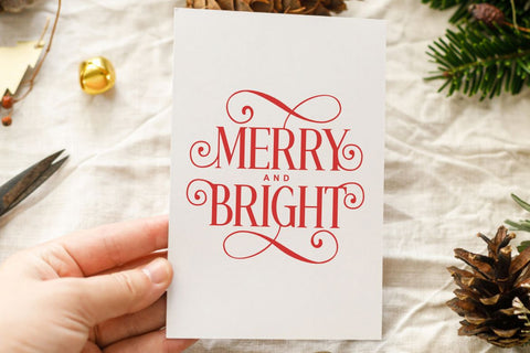 Marry Christmas - Elegant Decorative Font Font Masyafi Studio 