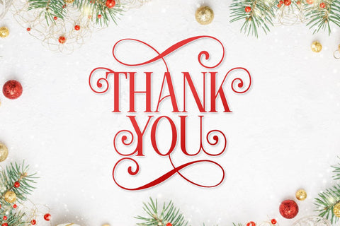 Marry Christmas - Elegant Decorative Font Font Masyafi Studio 