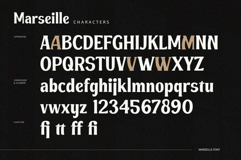 Marseille - Serif Font Font Alpaprana Studio 