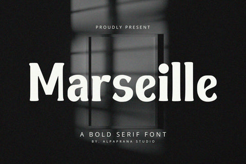 Marseille - Serif Font Font Alpaprana Studio 