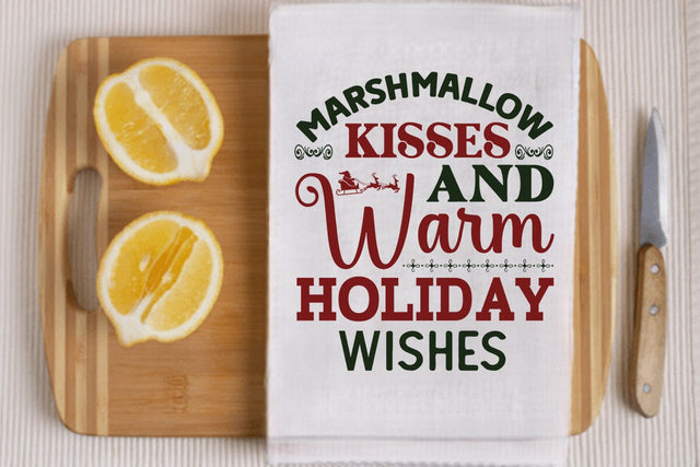 Marshmallow Kisses And Warm Holiday Wishes SVG Angelina750 