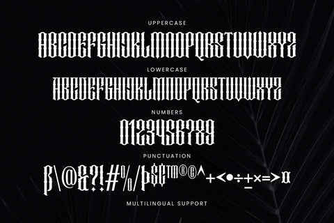 Masberco – Blackletter Style Font Arterfak Project 