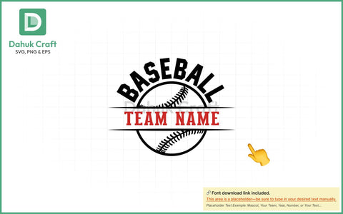 Mascot Baseball Logo SVG Baseball SVG PNG & EPS V15 SVG dahukdesign 