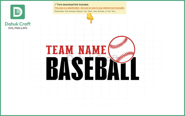 Mascot Baseball Logo SVG Baseball SVG PNG & EPS V4 SVG dahukdesign 