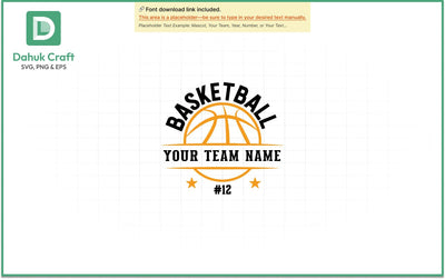 Mascot Basketball Logo SVG PNG & EPS V12 SVG dahukdesign 