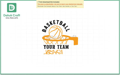 Mascot Basketball Logo SVG PNG & EPS V4 SVG dahukdesign 
