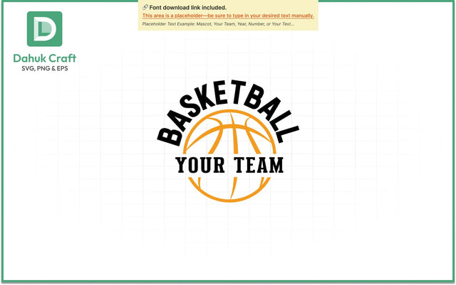Mascot Basketball Logo SVG PNG & EPS V7 SVG dahukdesign 
