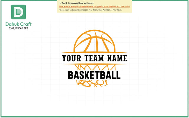 Mascot Basketball Logo SVG PNG & EPS V8 SVG dahukdesign 