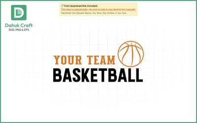 Mascot Basketball SVG Logo SVG PNG & EPS V14 SVG dahukdesign 