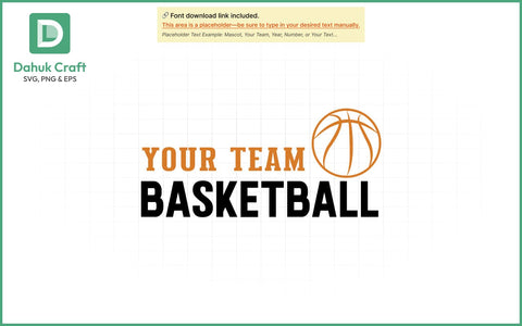 Mascot Basketball SVG Logo SVG PNG & EPS V14 SVG dahukdesign 