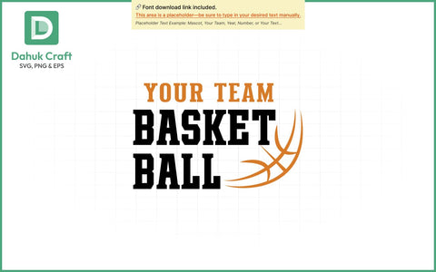 Mascot Basketball SVG Logo SVG PNG & EPS V9 SVG dahukdesign 