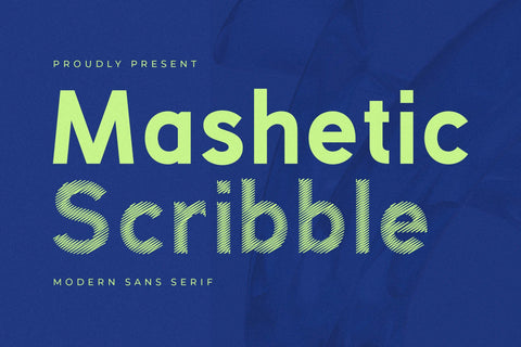 Mashetic Typeface Font Storytype Studio 