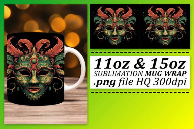 Masked Elegance Unleashed: Mardi Gras Celebration Sublimation afrosvg 