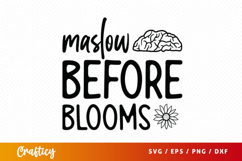 Maslow before blooms SVG Design SVG Designangry 