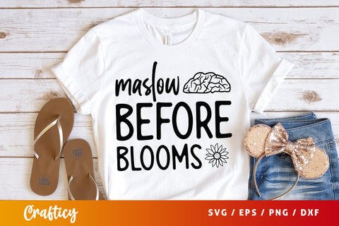 Maslow before blooms SVG Design SVG Designangry 