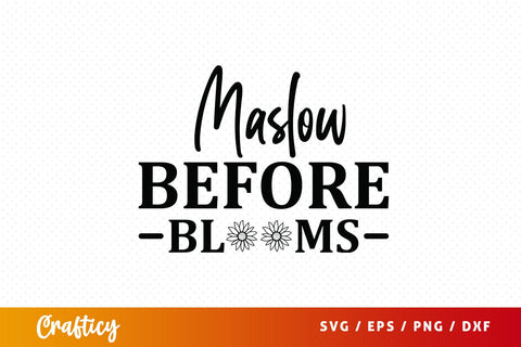 Maslow before blooms SVG Design SVG Designangry 