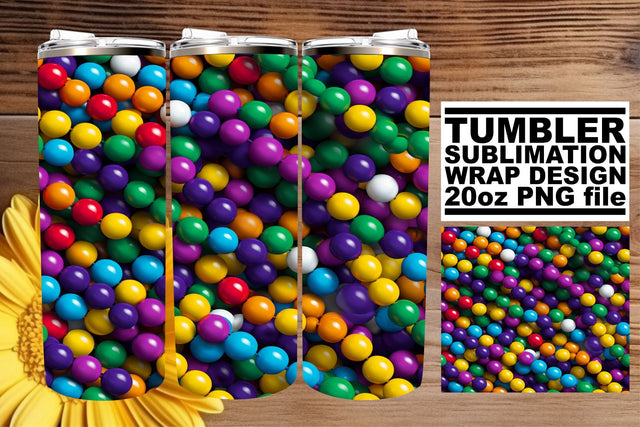 Masquerade Tumbler Wrap Sublimation afrosvg 