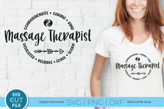 Massage Therapist svg, Masseuse svg, CMP svg SVG SVG Cut File 