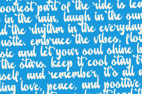 Master Groovy - Retro Goovy Script Font Letterena Studios 