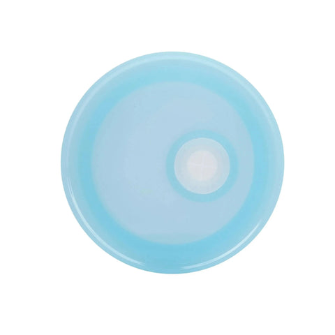 Master Maker Crafts - 16 oz Plastic Can Transparent - Light Blue Physical DIY Craft Warehouse 