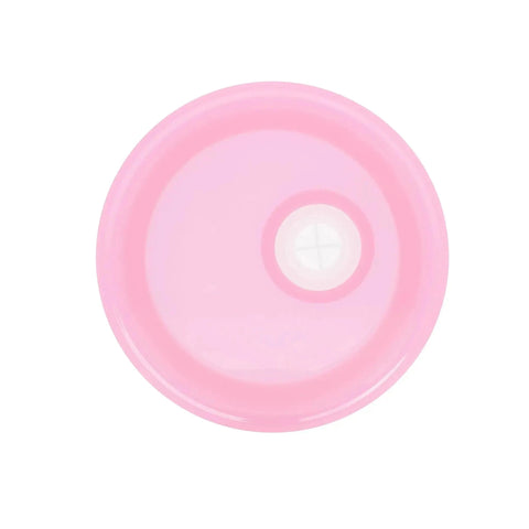Master Maker Crafts - 16 oz Plastic Can Transparent - Light Pink Physical DIY Craft Warehouse 