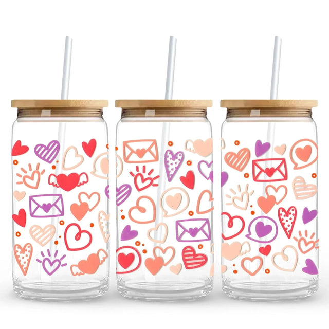 Master Maker Crafts - UV DTF Wrap Only - Cupids In Box 9.7" x 4.3" (Cup NOT Included) Physical DIY Craft Warehouse 