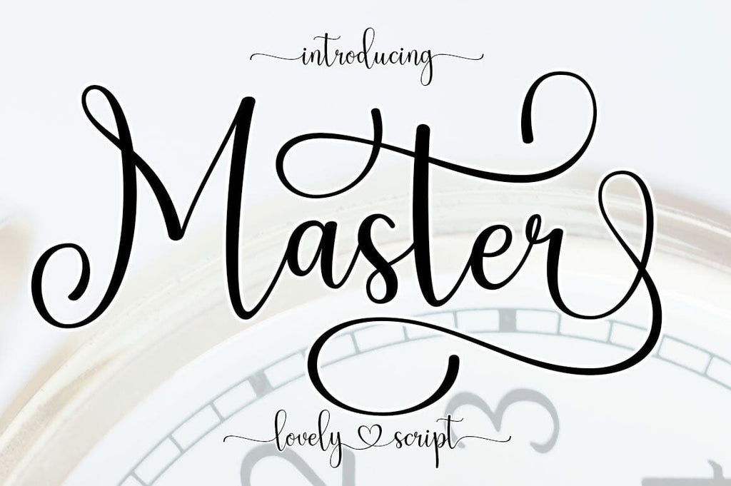 Master Script - So Fontsy