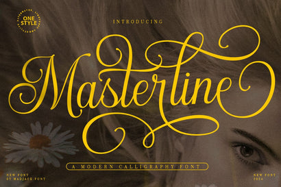 Masterline Calligraphy font Font muhammadzeky 