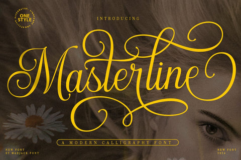 Masterline Calligraphy font Font muhammadzeky 