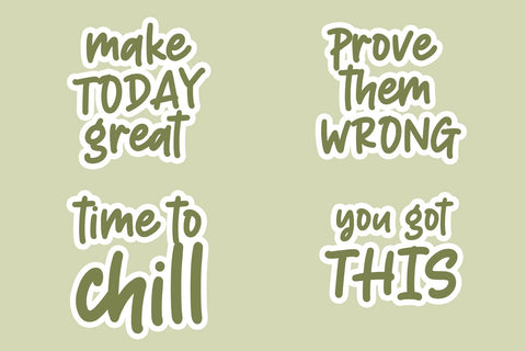 Matcha Latte Font Dm Letter Studio 