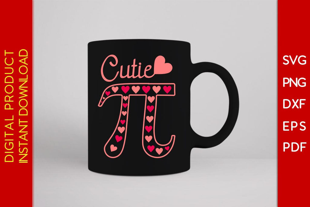 Math Teacher Cutie Pi Day SVG PNG PDF Cut File - So Fontsy