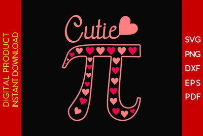 Math Teacher Cutie Pi Day SVG PNG PDF Cut File SVG Creativedesigntee 