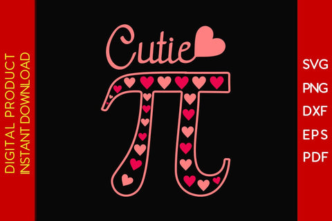 Math Teacher Cutie Pi Day SVG PNG PDF Cut File SVG Creativedesigntee 