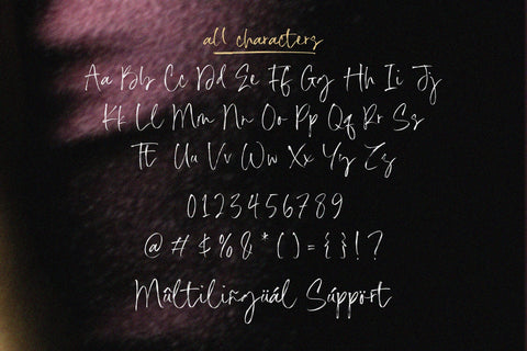 Mathias Winford - Handbrushed Script Font Font Timur type 