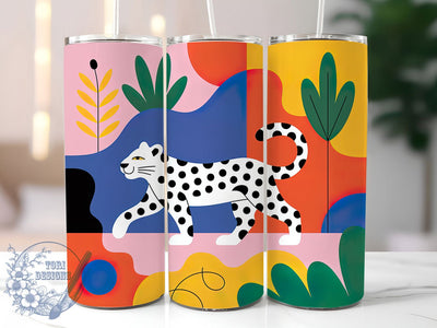 Matisse Abstract Colorful Tumbler Wrap, Abstract Art, Modern Design, Colorful Style, Creative Theme, Tumbler Wrap, Sublimation Design Sublimation ToriDesigns 