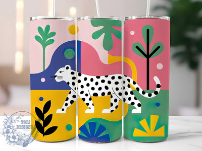 Matisse Abstract Colorful Tumbler Wrap, Abstract Art, Modern Design, Colorful Style, Creative Theme, Tumbler Wrap, Sublimation Design Sublimation ToriDesigns 