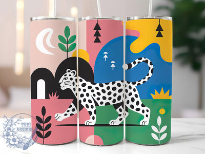 Matisse Abstract Colorful Tumbler Wrap, Abstract Art, Modern Design, Colorful Style, Creative Theme, Tumbler Wrap, Sublimation Design Sublimation ToriDesigns 