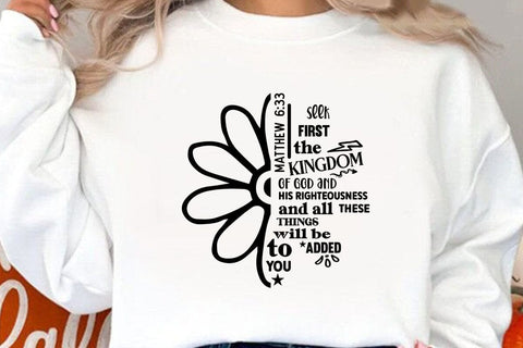 matthew 6 33 seek first the kingdom of god SVG Angelina750 