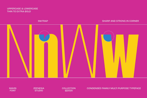 Mavine Font Zeenesia Std 
