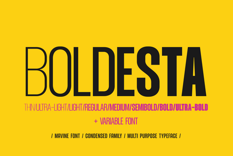 Mavine Font Zeenesia Std 