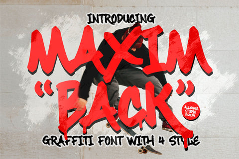 Maximback Font Allouse.Studio 