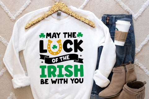May The Luck Of The Irish Be With You SVG Design SVG Designangry 