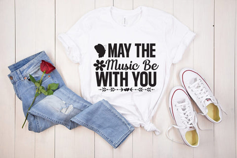 May The Music Be With You SVG DESIGN SVG Rafiqul20606 