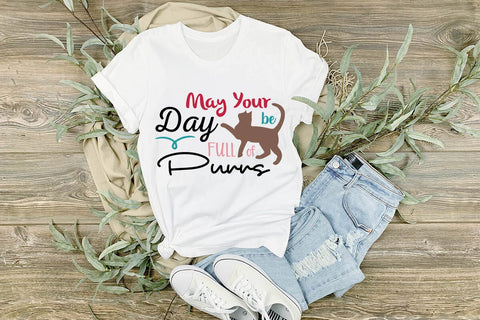 May Your Day Be Full Of Purrs-01 SVG Angelina750 