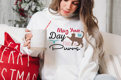 May Your Day Be Full Of Purrs-01 SVG Angelina750 