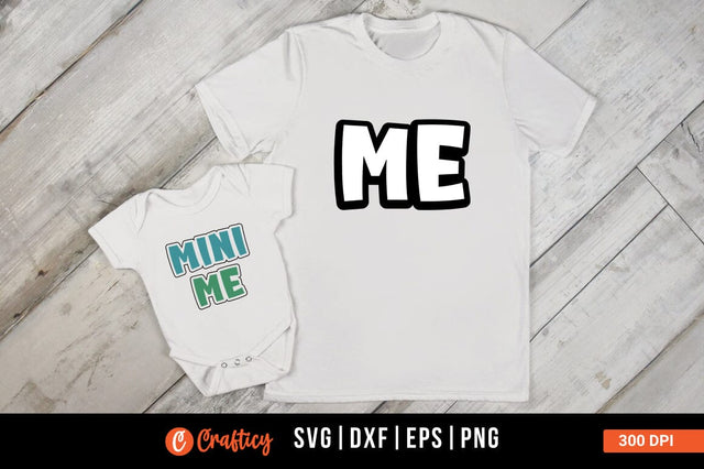Me and Mini me SVG Design SVG Designangry 