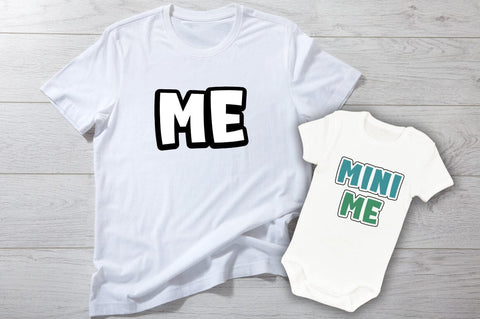 Me and Mini me SVG Design SVG Designangry 