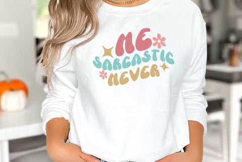 Me Sarcastic Never SVG SVG FiveStarCrafting 